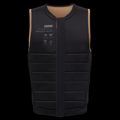 The Dom Impact Vest Fzip Wake 2024 - Slate Brown